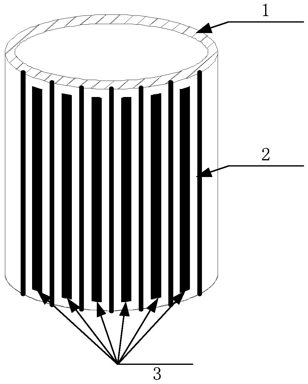 Cast-in-place pile casing capable of reducing lifting resistance