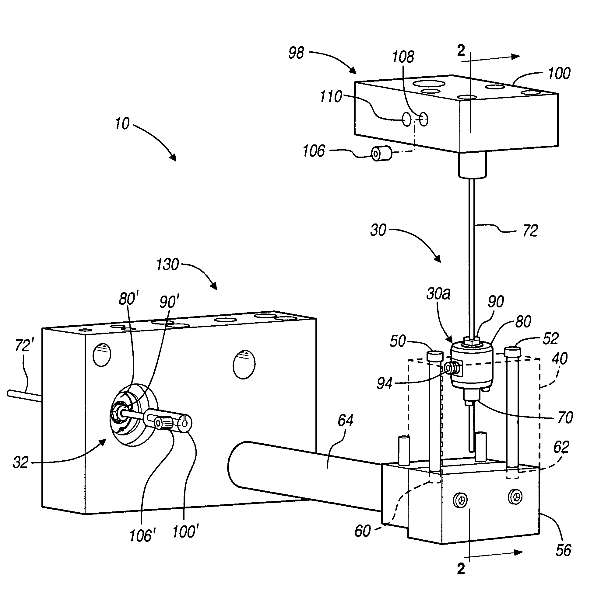 Measuring assembly