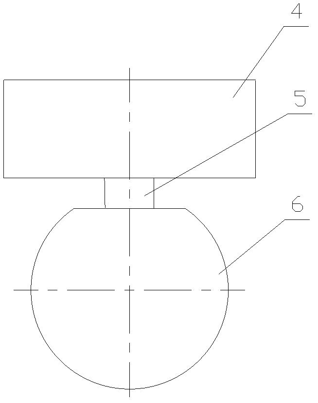 Method for testing error of centralization of herringbone tooth and testing ball