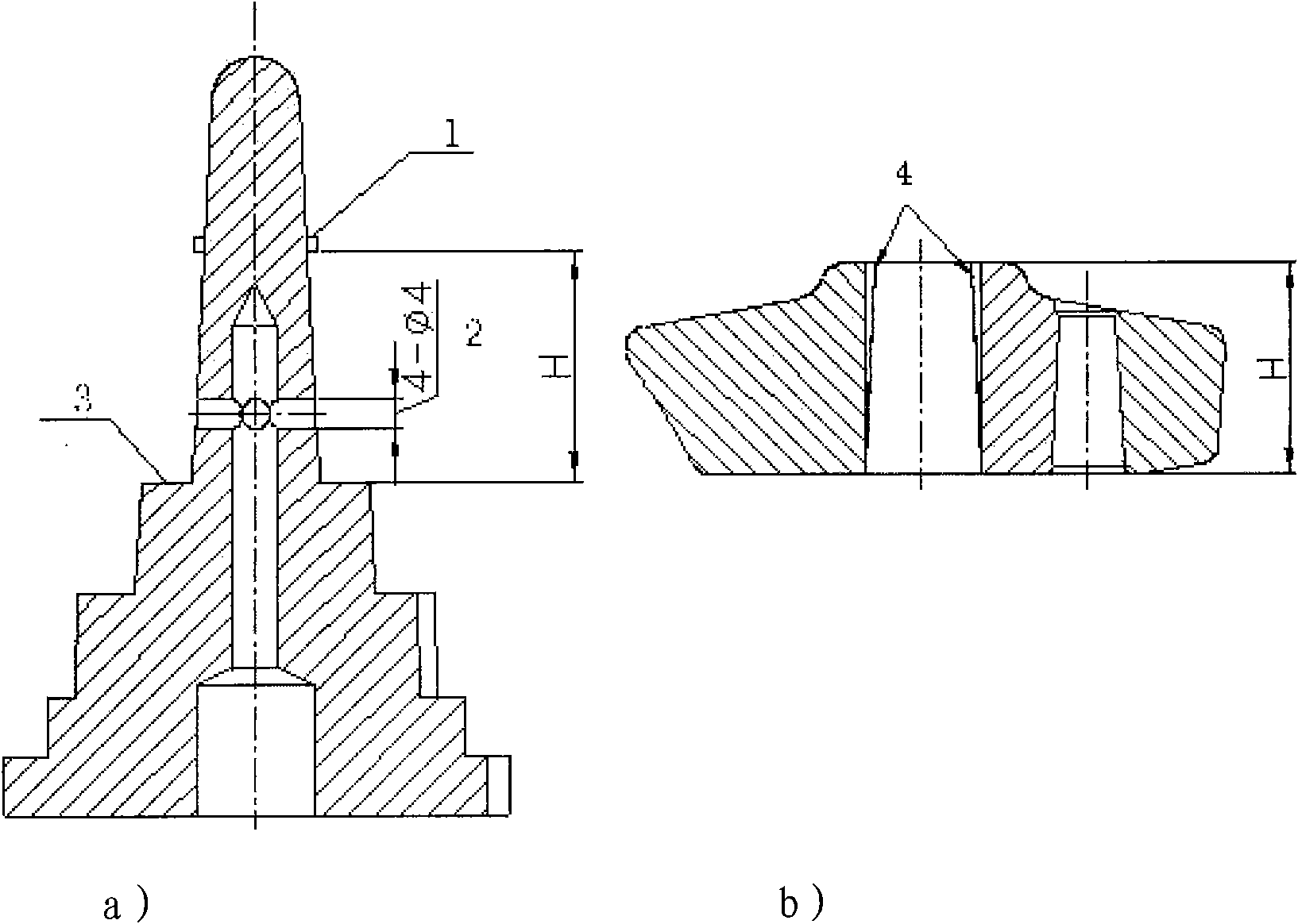 Multifunctional sprue spreader system for solving positioning and exhausting of sand core