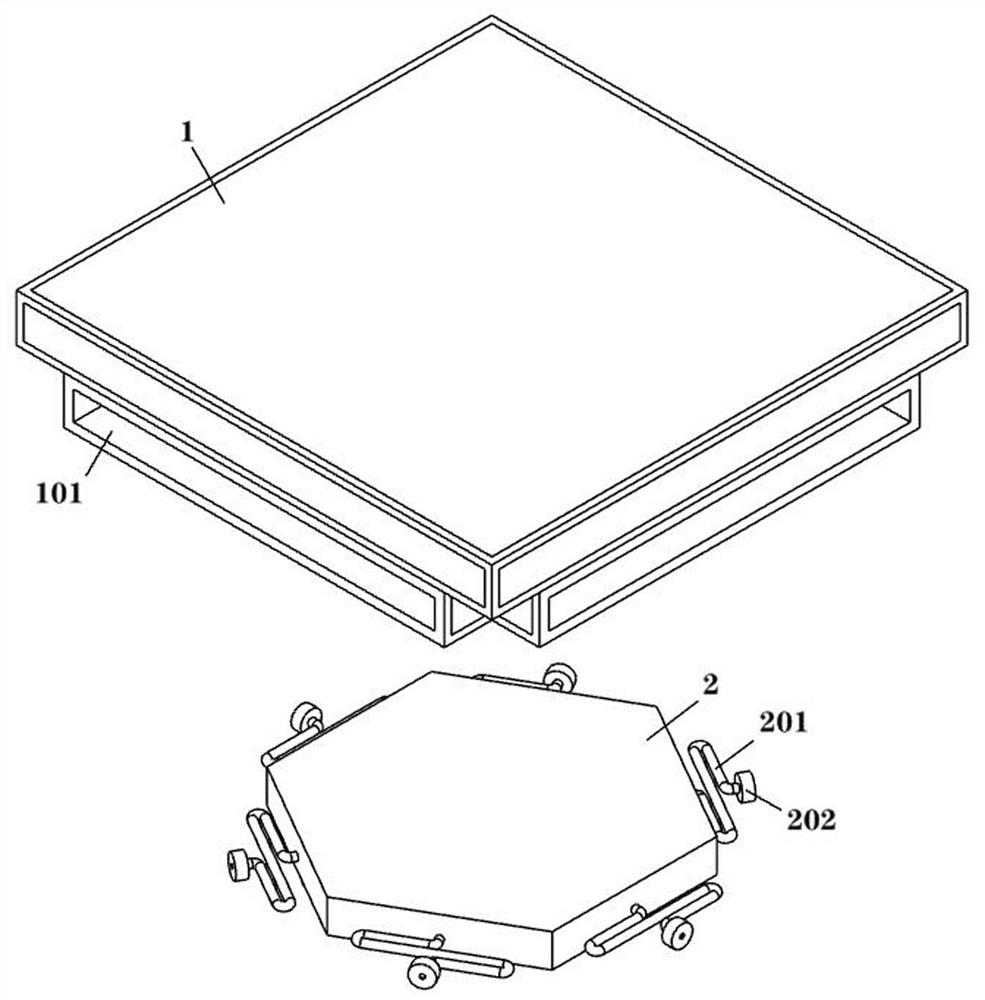 Manual carrying auxiliary device for stone sculpture crafts