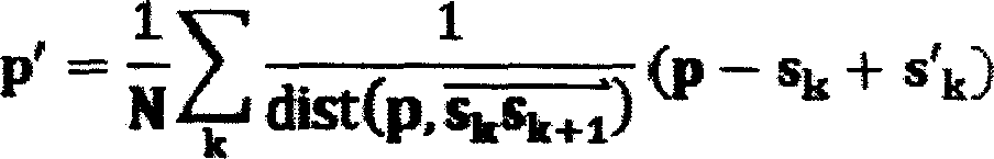 Method for automatic photomotage of multi-face