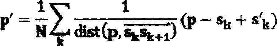 Method for automatic photomotage of multi-face