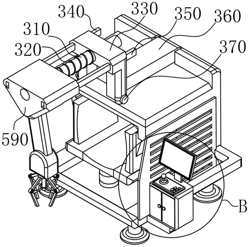 Tool for assembling piston rod of hydraulic oil cylinder