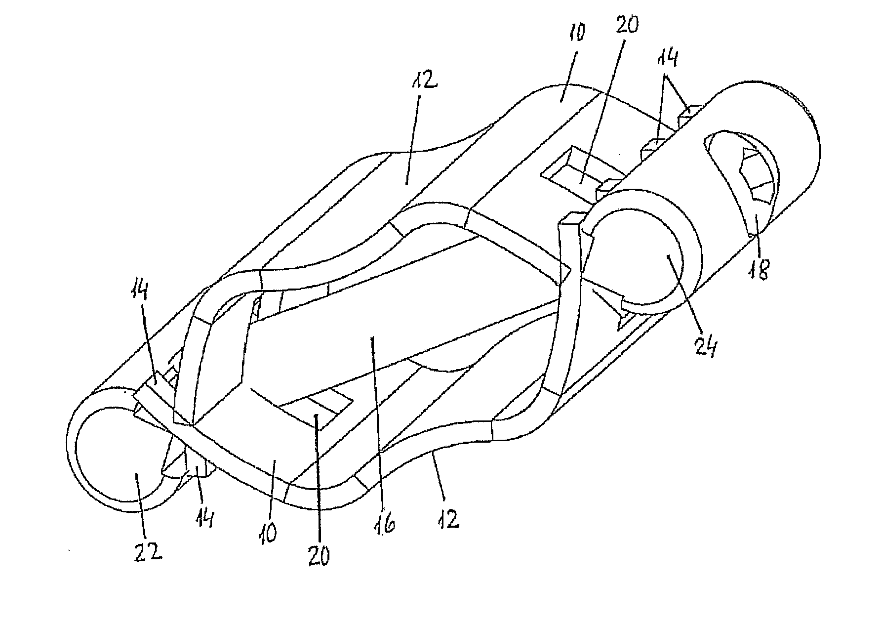 Spinous process implant spacer and method of use therefor