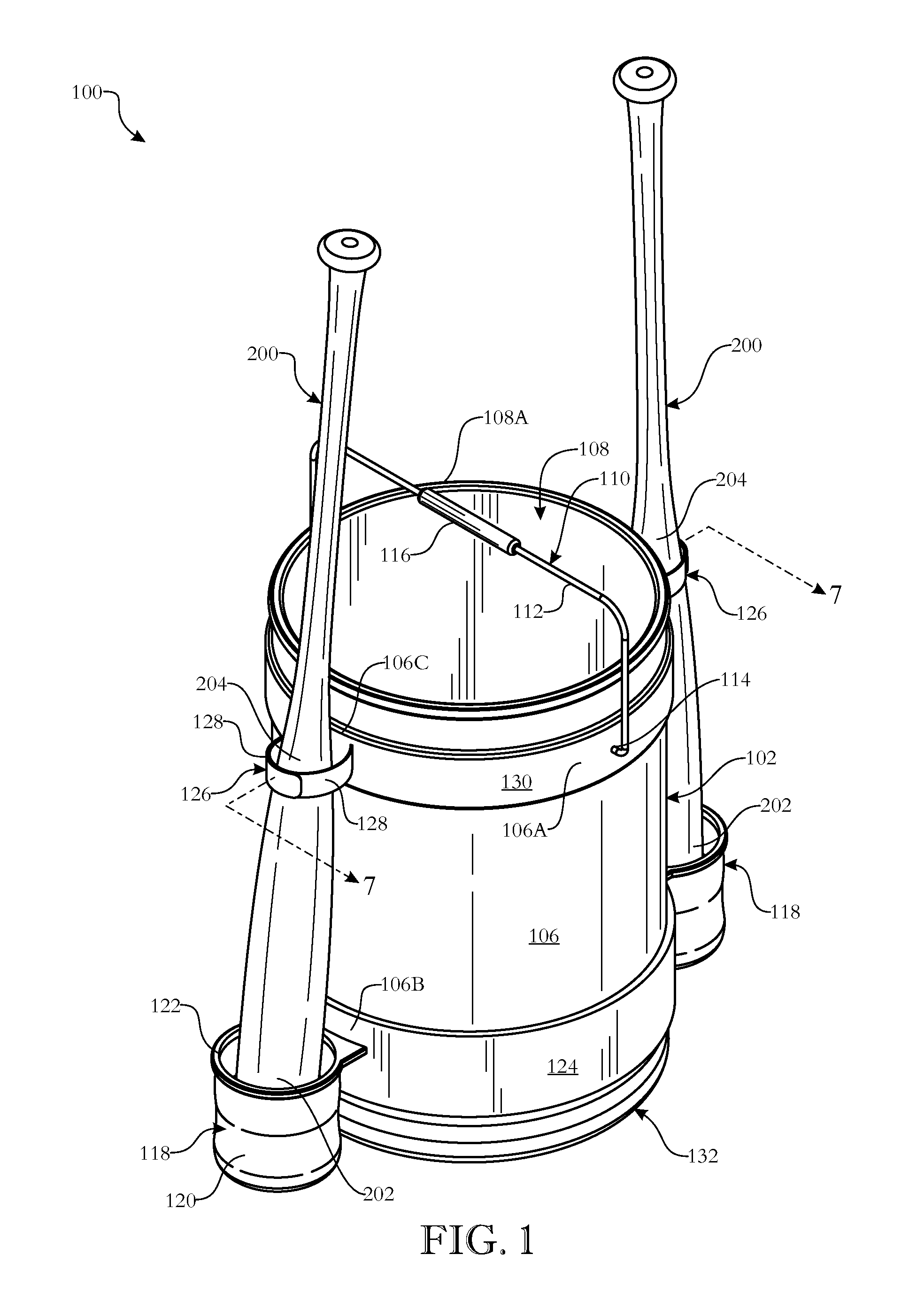 Equipment storage and transport apparatus