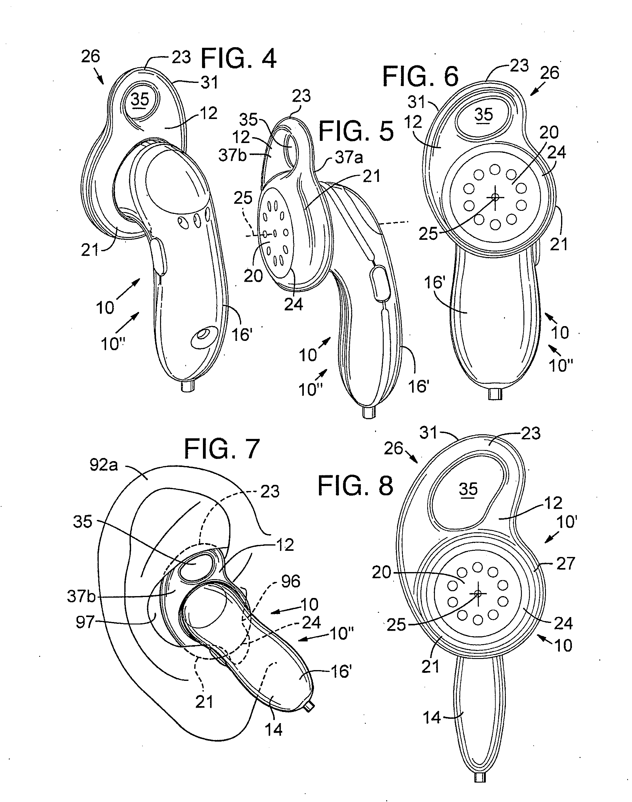 Antihelix-conforming ear-mount for personal audio-set