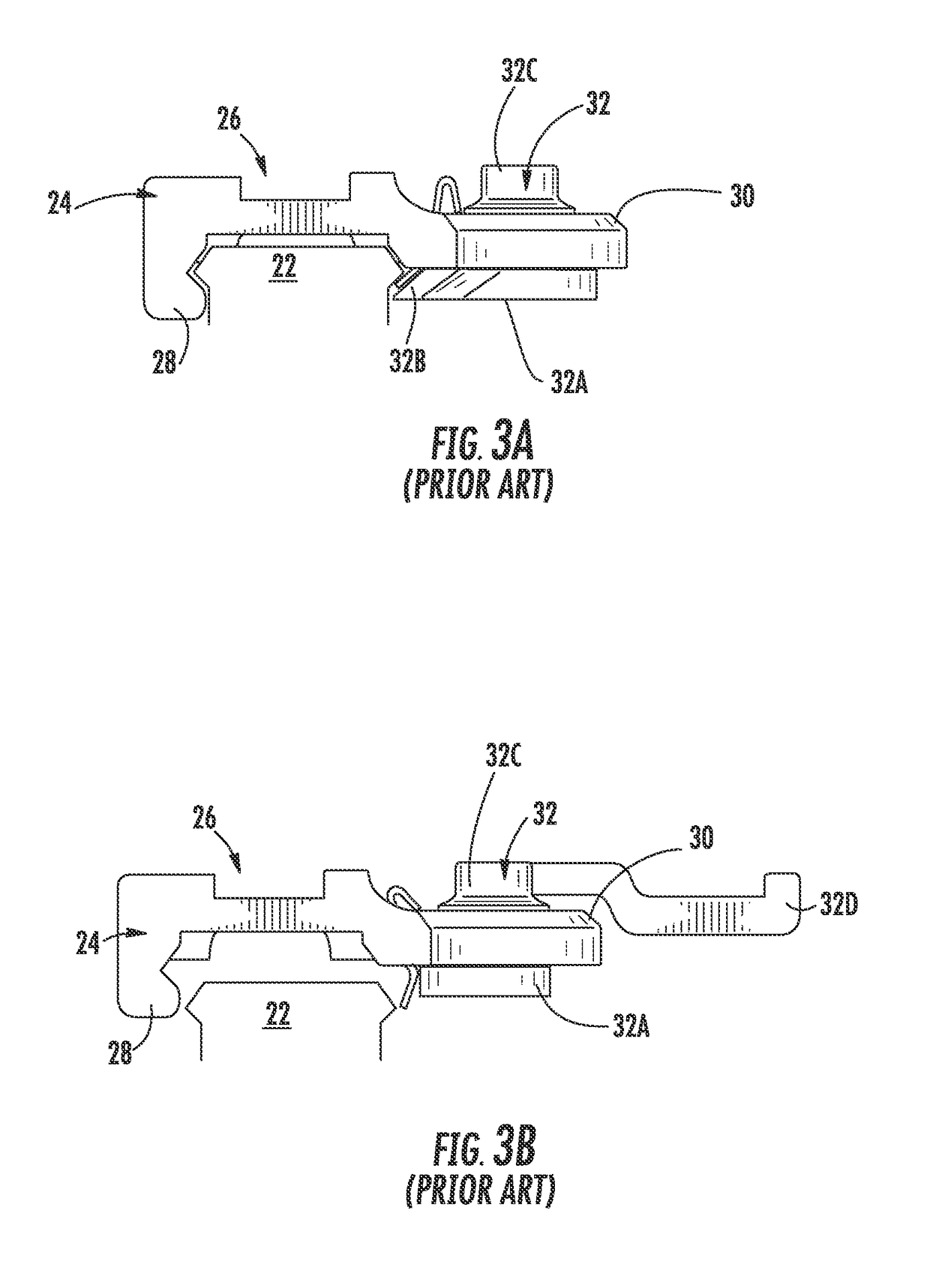 Mounting assembly with adjustable spring tension