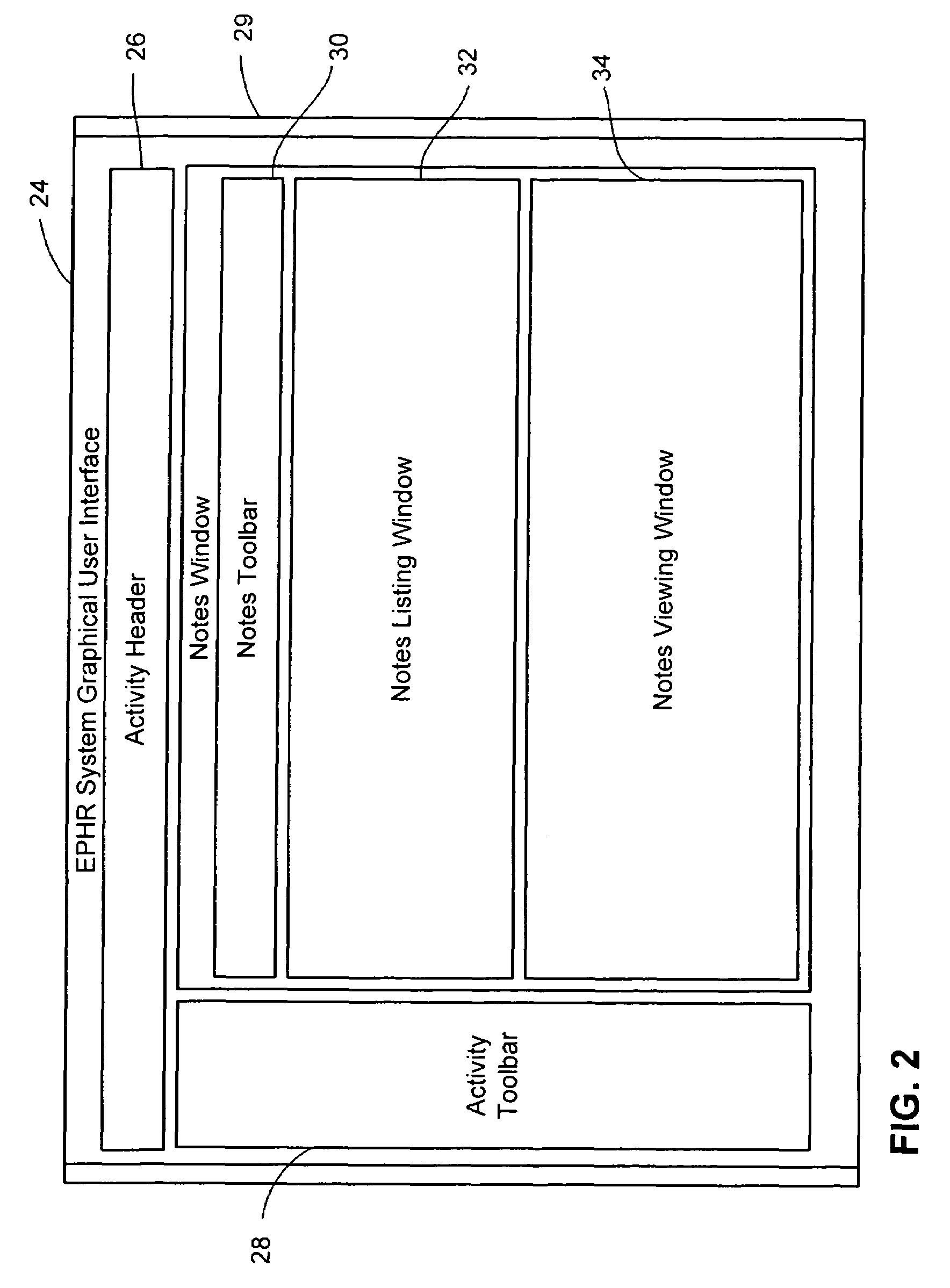 Clinical documentation system for use by multiple caregivers