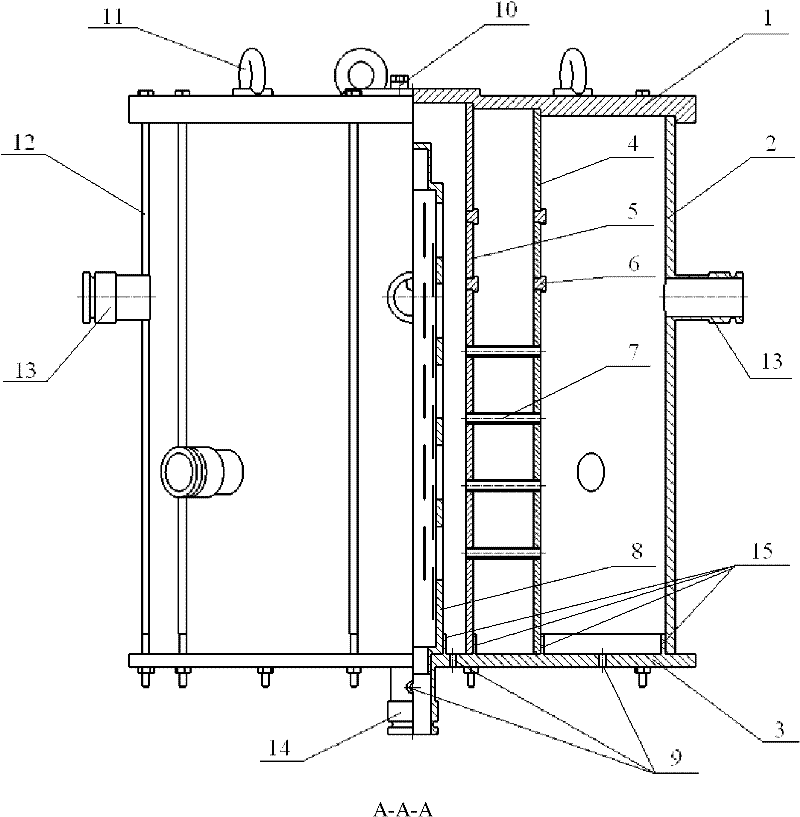 Combination property experimental device and performance estimating method for sand-preventing sieve tube