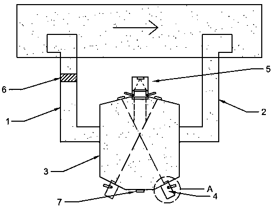 Oil fume sampling detection device and sampling method thereof