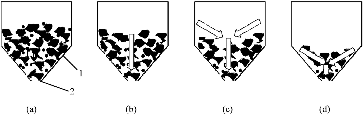 Feeding splitter, flame-retardant nylon manufacturing device and method for manufacturing flame-retardant nylon