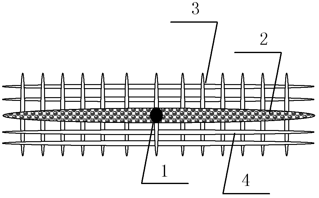 Shale gas reservoir hydraulic fracturing production increasing method