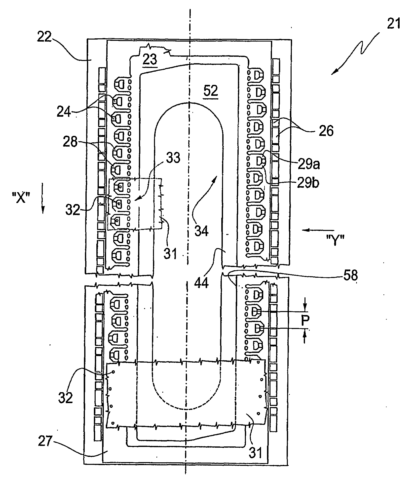 Ink Jet Print Head Which Prevents Bubbles From Collecting