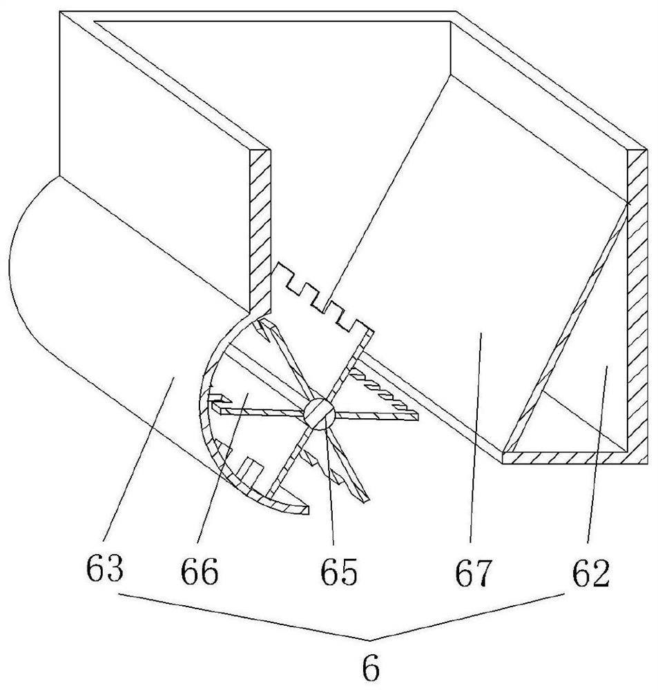 Feeding device for scrap steel shearing machine