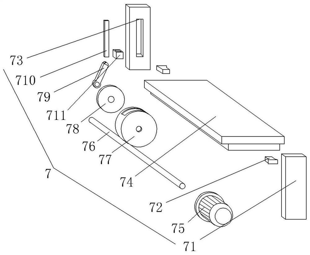 Feeding device for scrap steel shearing machine