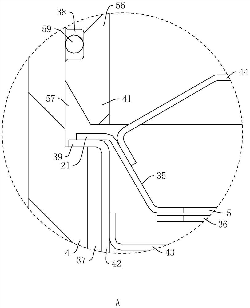 Suction type material receiving device, main shaft side material receiving system and auxiliary shaft side material receiving system