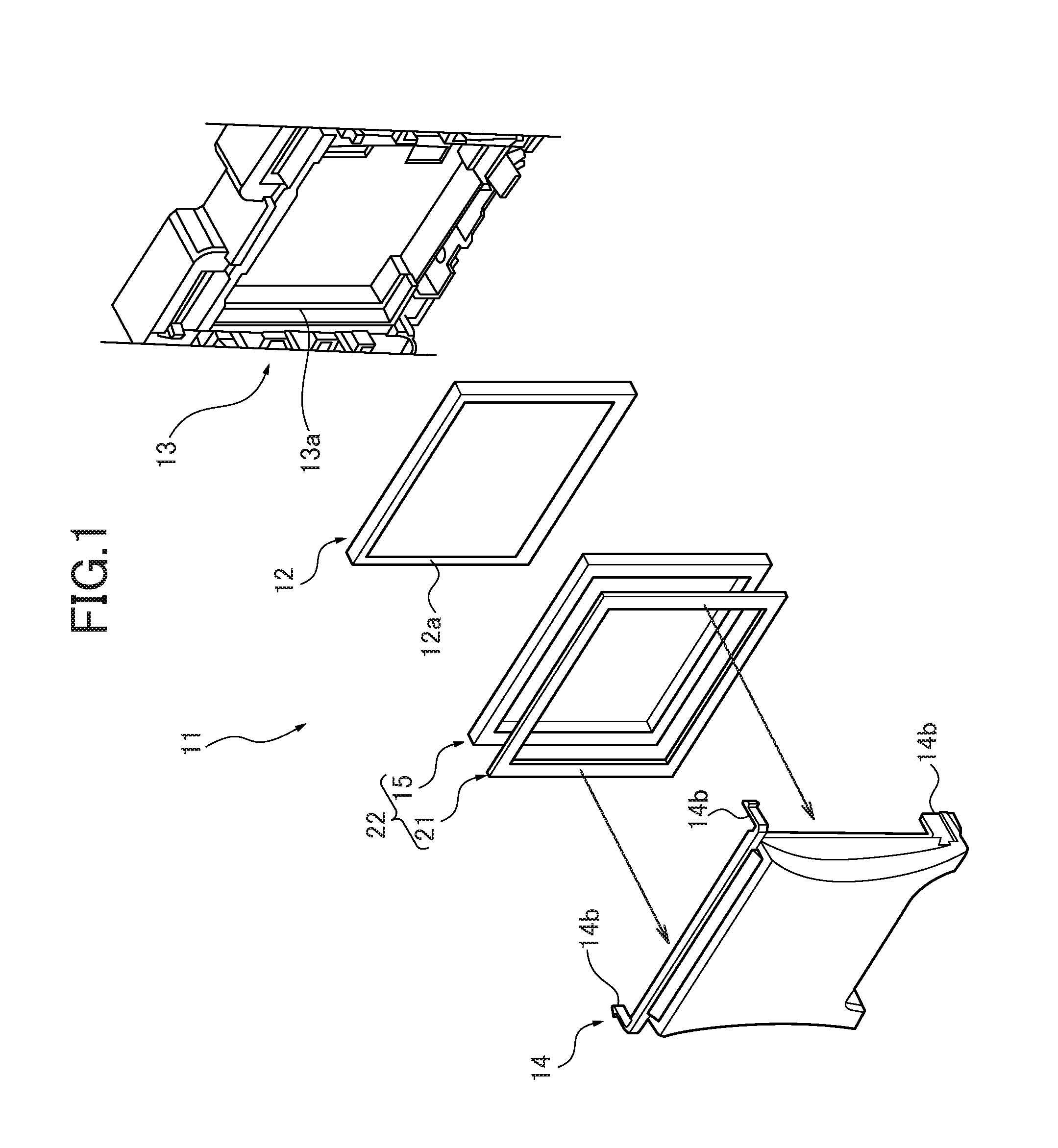 Holding mechanism for display device and assembling method of the same