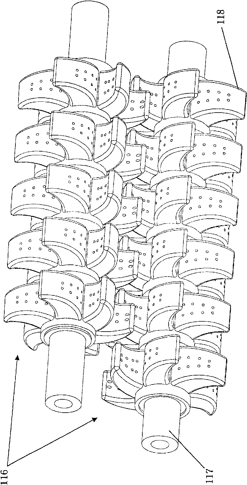 Half-wet method slag processing system and method