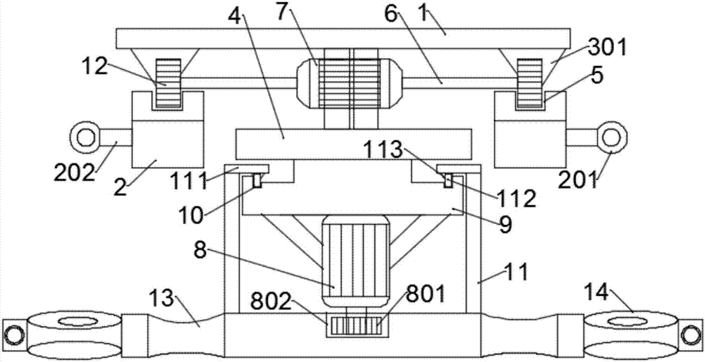 Gluing and positioning device of packing box gluing machine