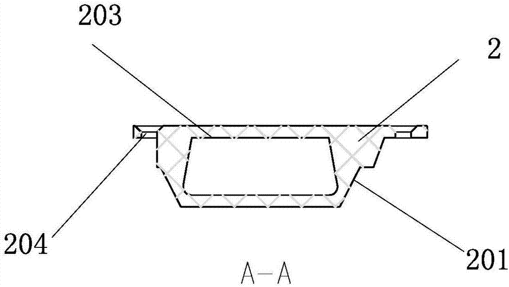 A dual power supply automatic transfer switch arc extinguishing cover with protective parts