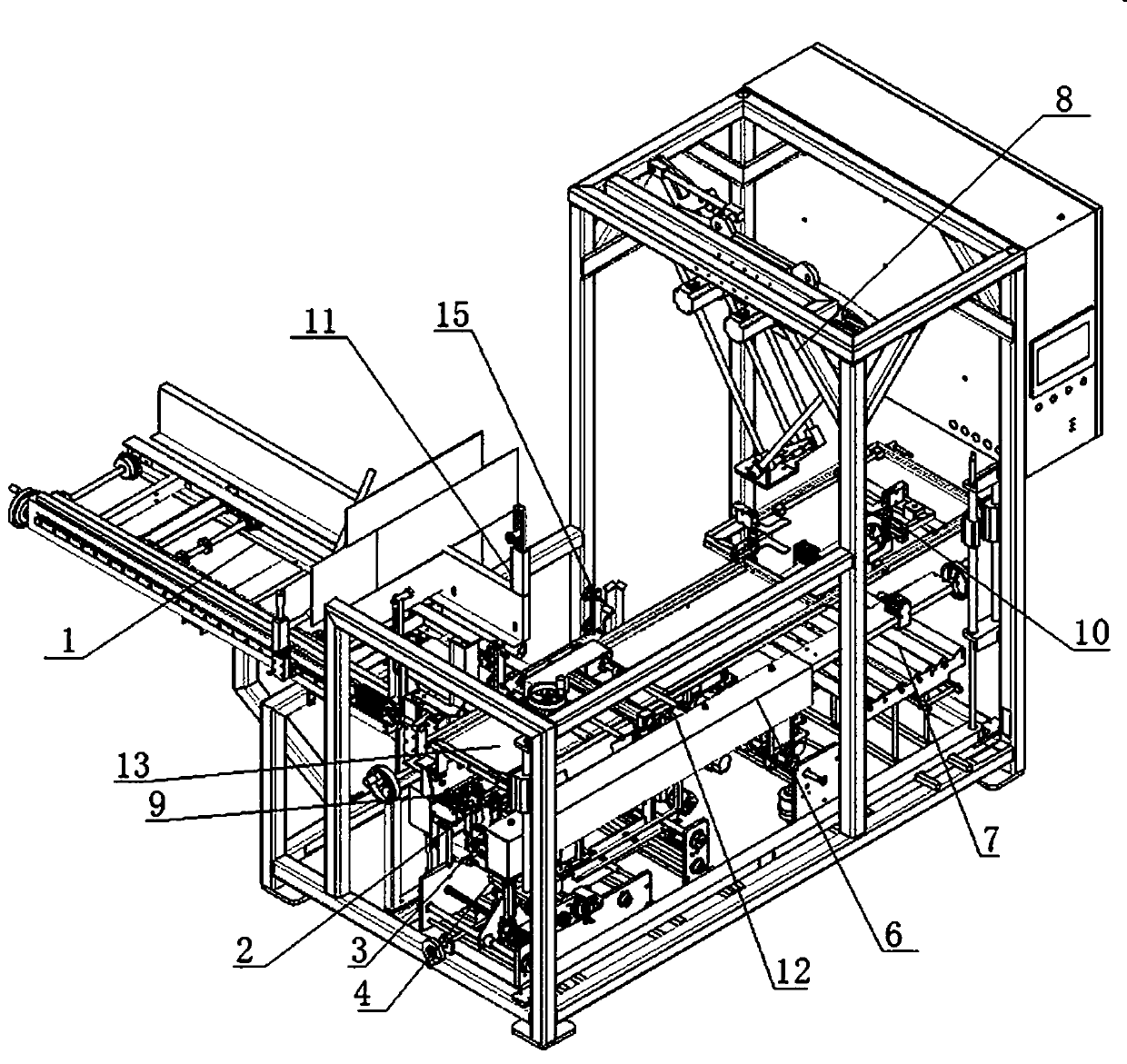 Vertical case packer