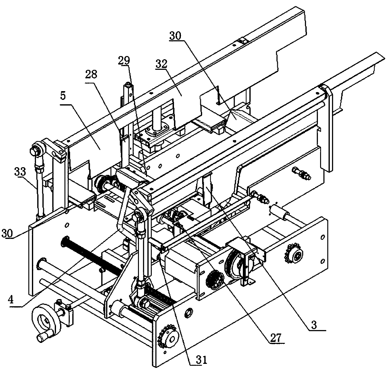 Vertical case packer