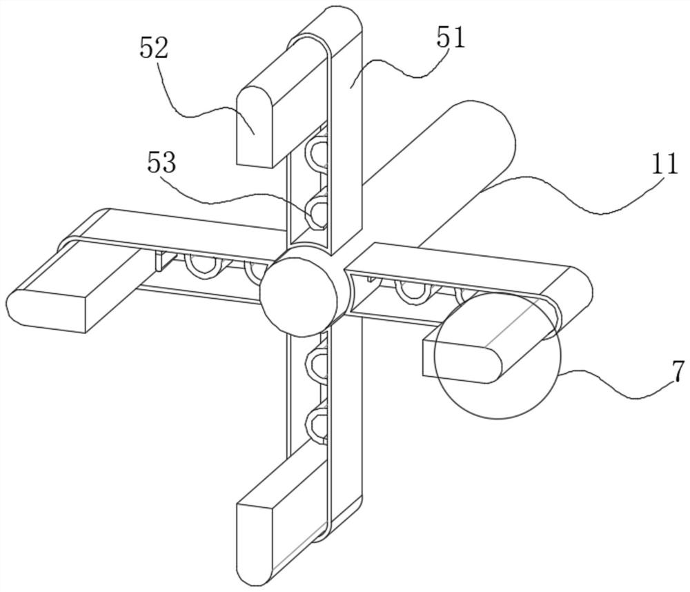 Material receiving device of numerical control lathe