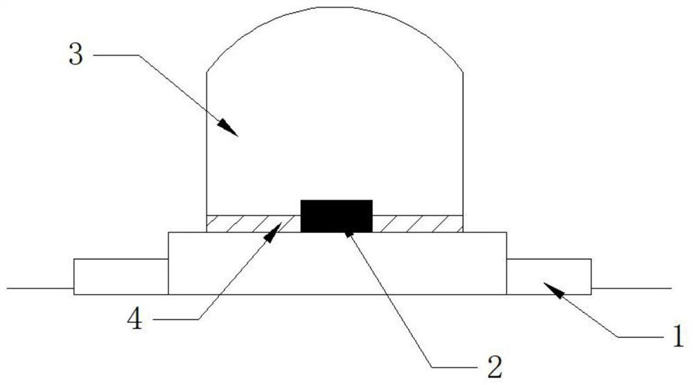 Ultraviolet LED based photocatalyst air purification system