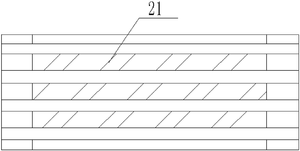 Novel server heat dissipation device