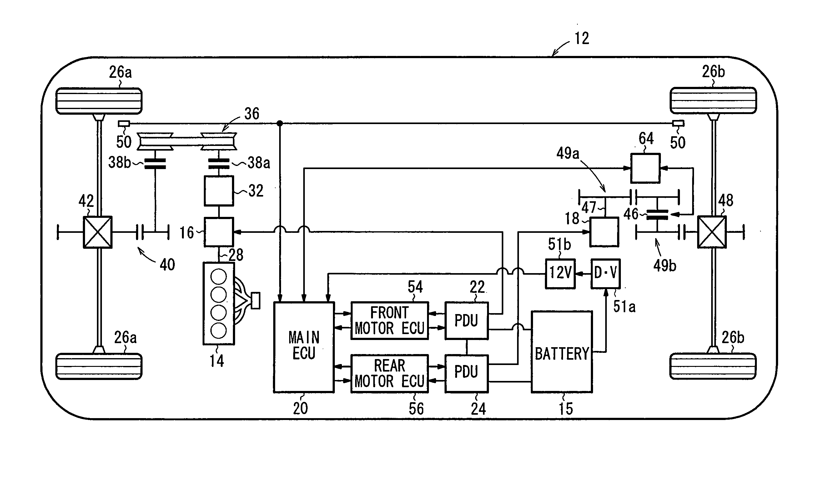 Drive control apparatus for hybrid vehicle