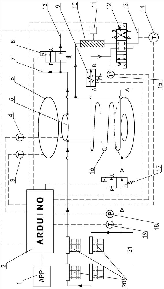 Boiled water control method using solar energy auxiliary heating and recoverable heat energy