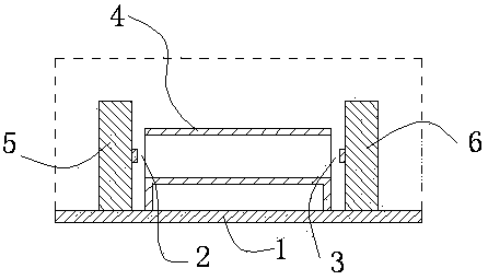 High-isolation voltage electric-light-electric isolation structure