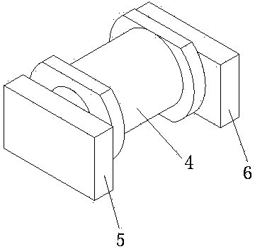 High-isolation voltage electric-light-electric isolation structure