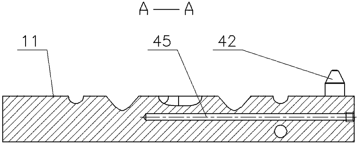 A liquid forming device for light alloy