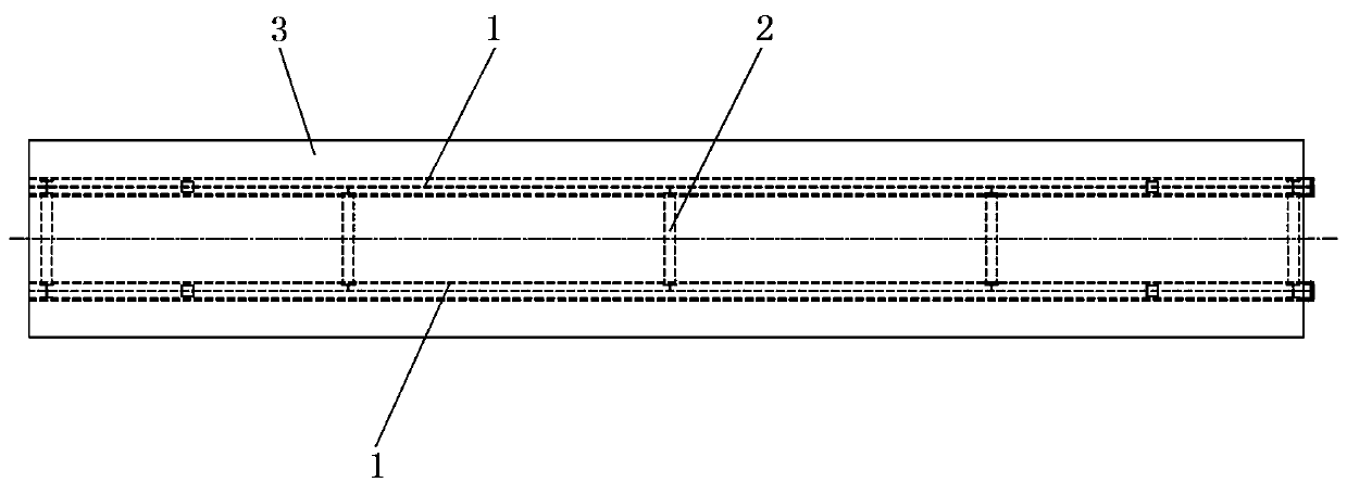 Quickly-installed steel-concrete combined beam bridge and construction method thereof