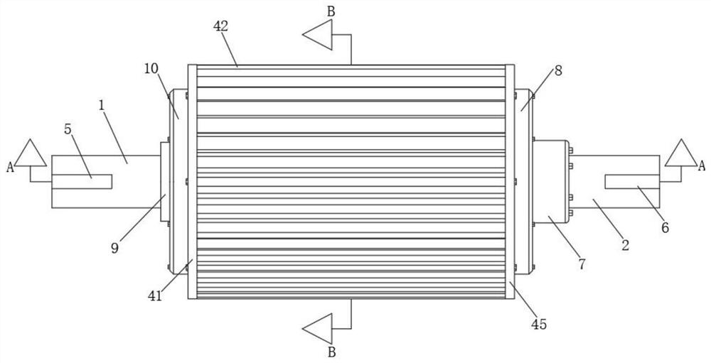 Rotor for dual-rotor electric machine of hybrid power system