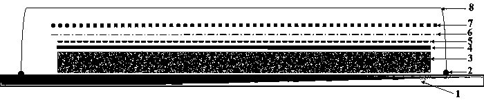 Honeycomb sandwich composite material acoustic lining wall plate hole penetrating rate control method