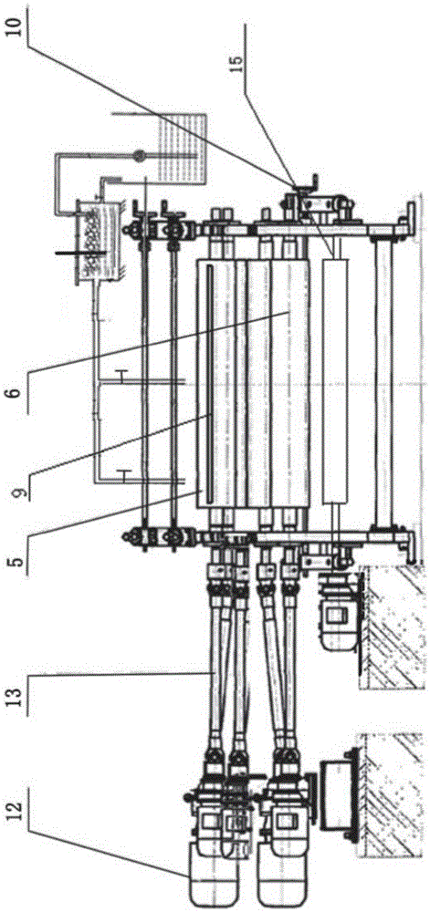 Roll coating device and coating technology