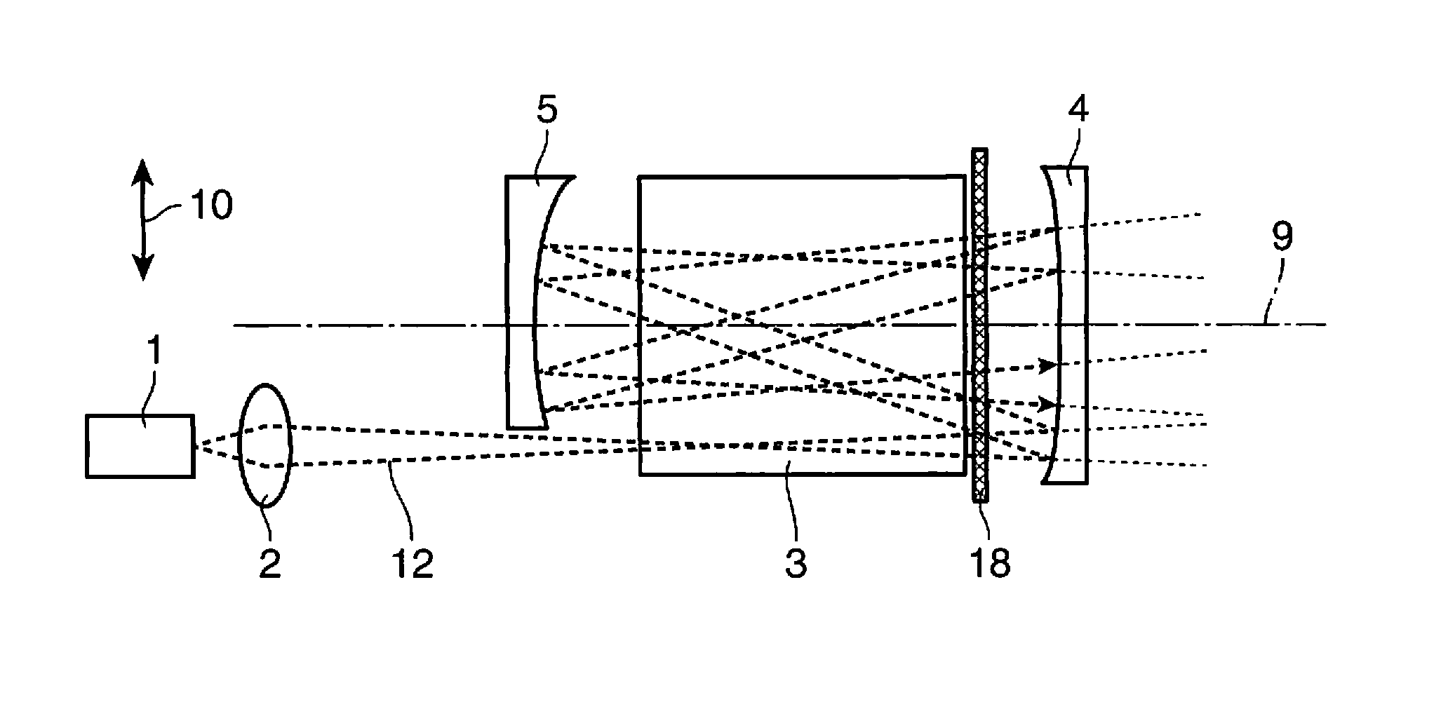 Wavelength conversion laser light source and image display device