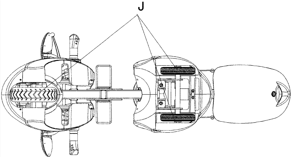 Foldable trolley-case electric vehicle