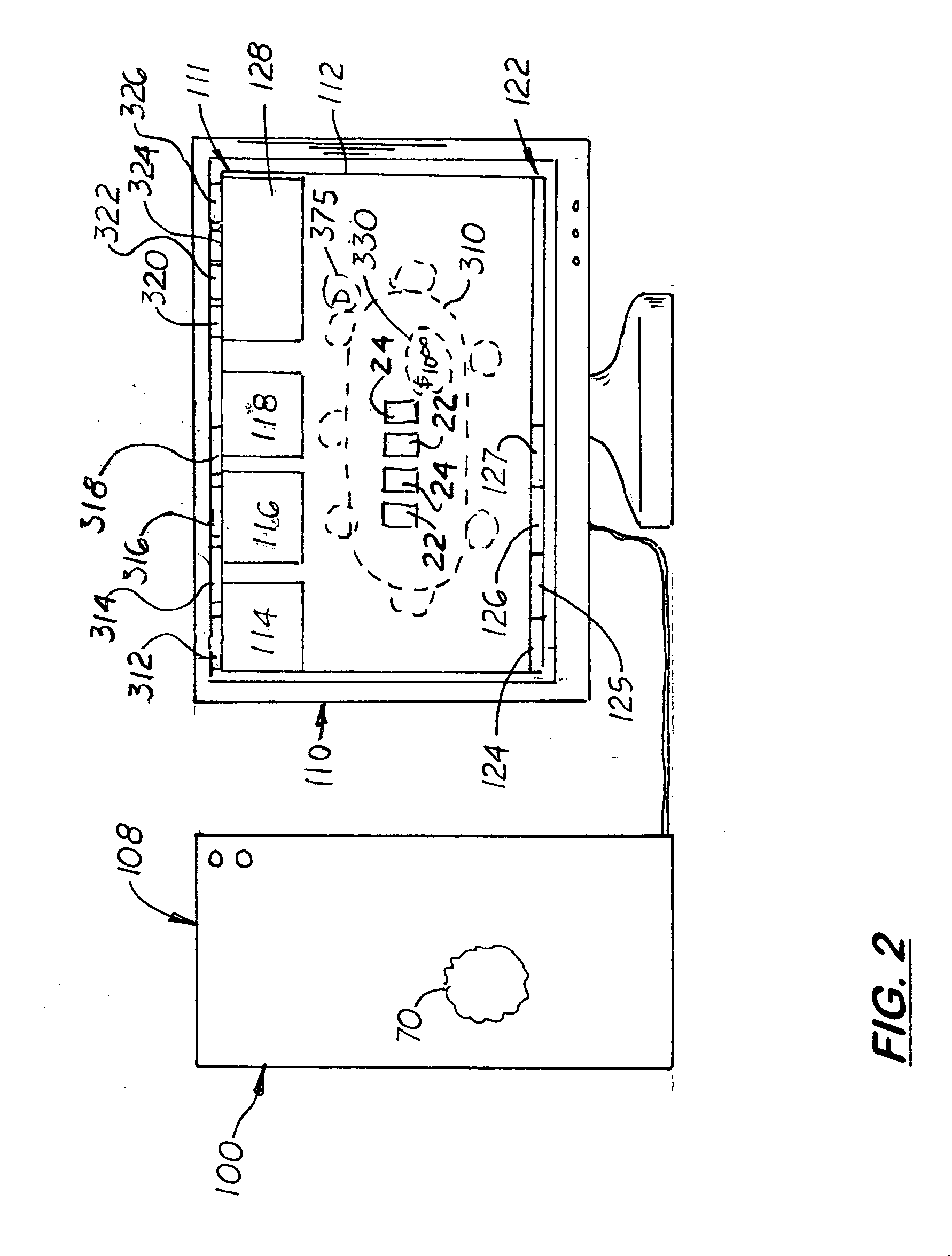 Land-based, on-line poker system