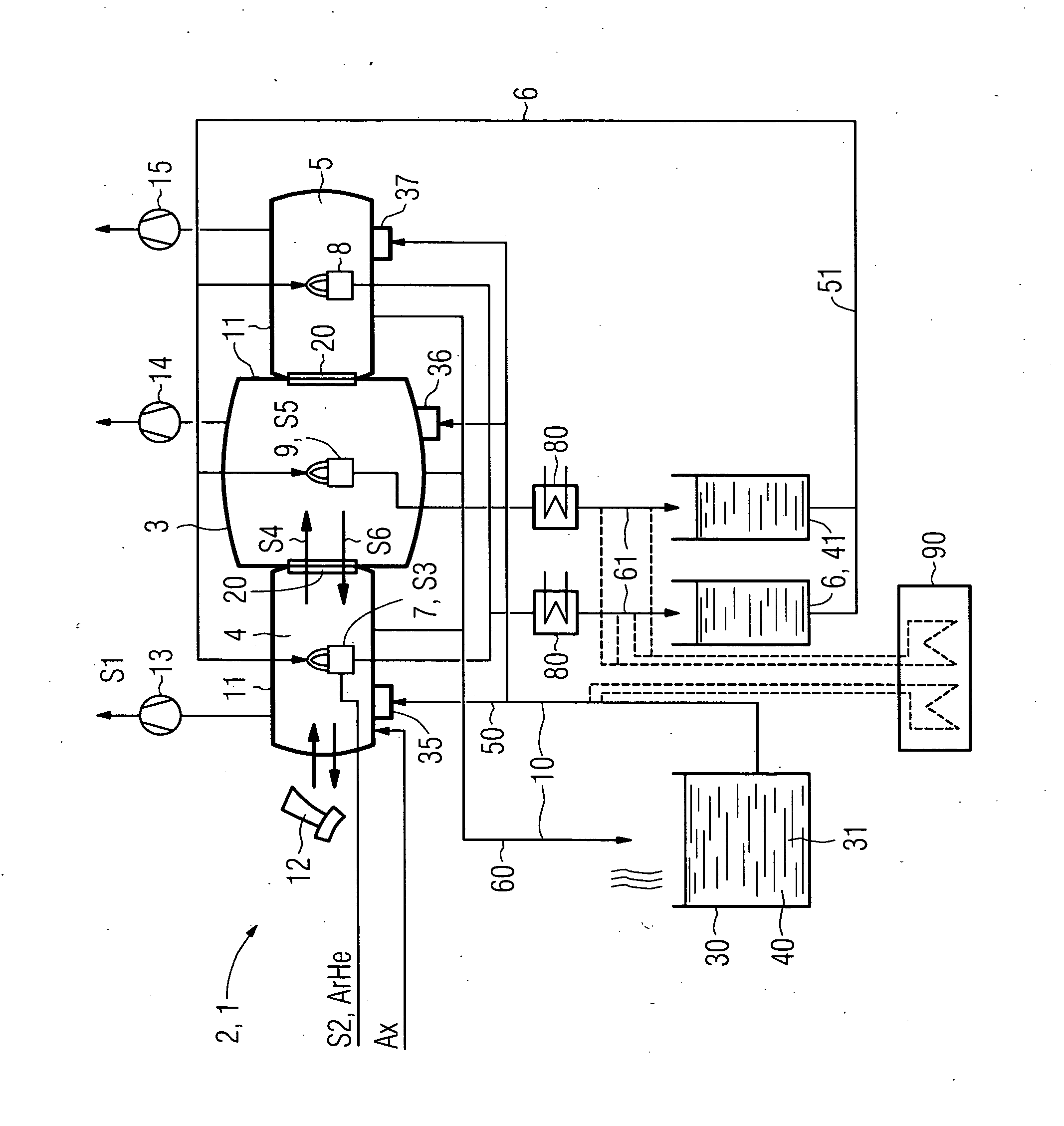 Coating system and coating method