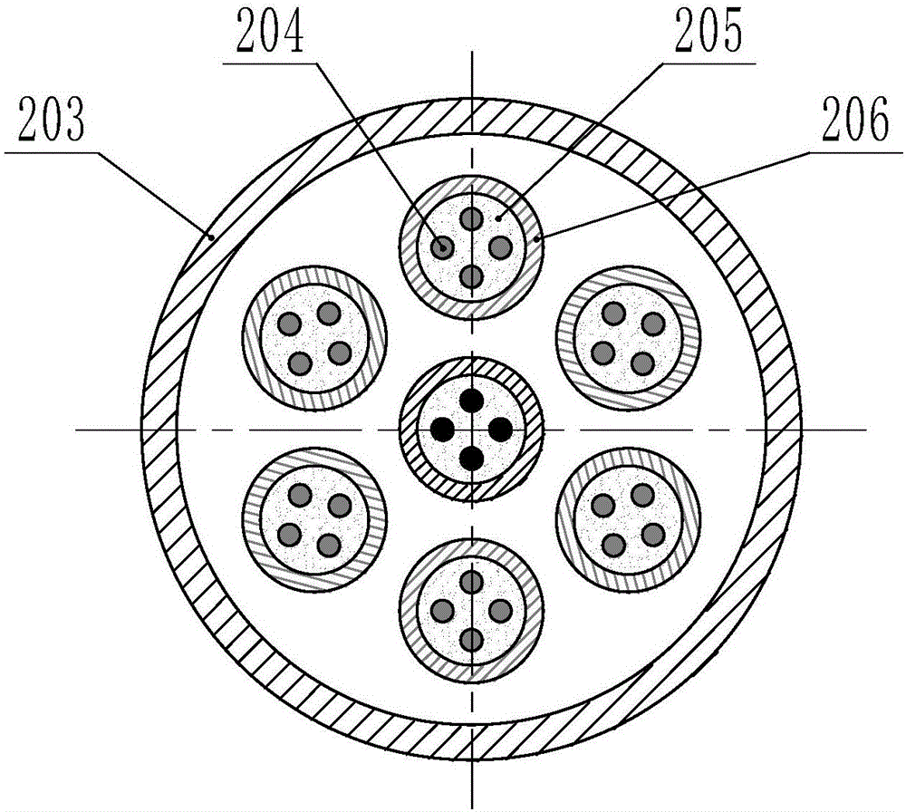 Electric heating type downhole steam generator