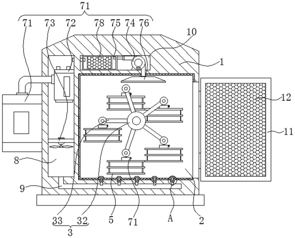 Constant-temperature and constant-humidity multifunctional drying room