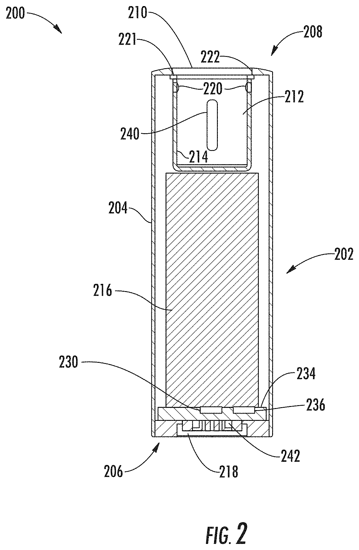 Aerosol delivery device with visible indicator