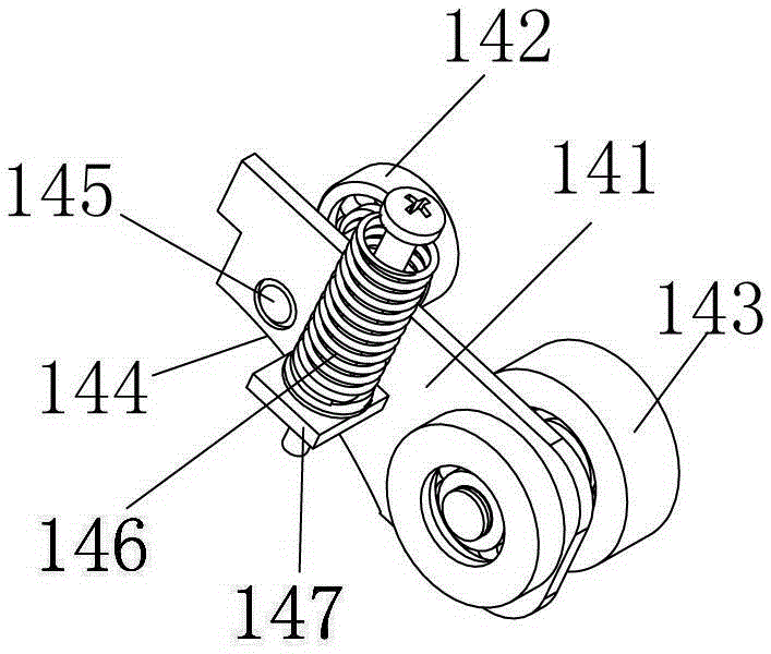 A self-positioning car door lock knife