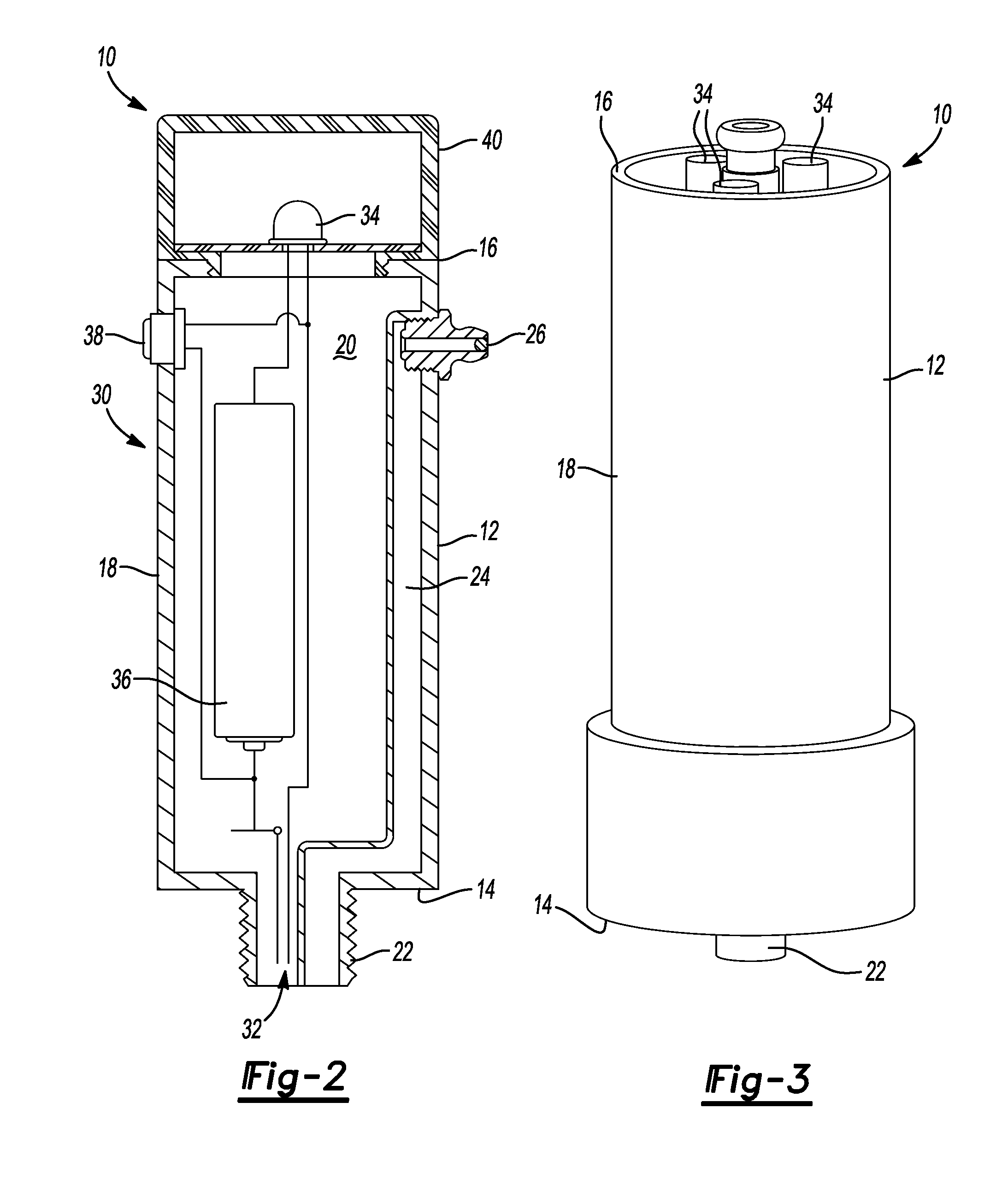 Temperature sensing grease fitting with alarm