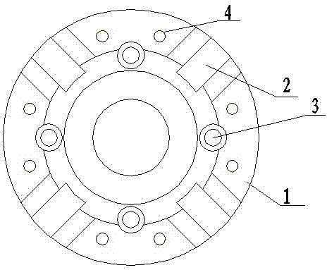 Cross axle processing clamp