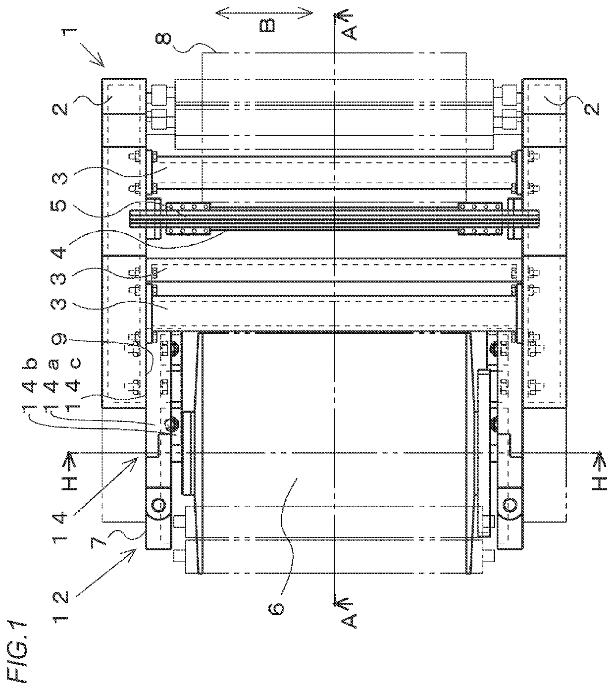 Frame structure of loom